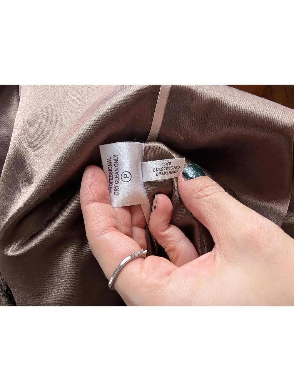 Calvin Klein Textured Knit Wool Belted Coat with High Collar